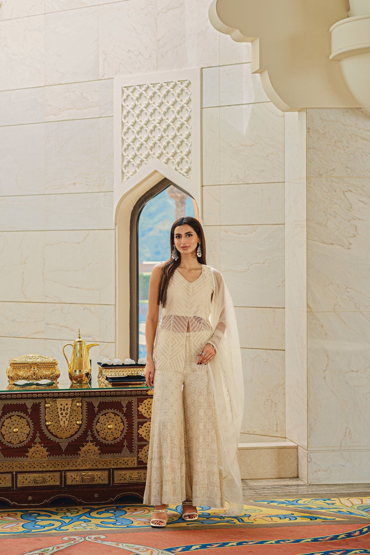 Pearl Perfection Palazzo Set