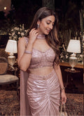 Blush Pearl Drape Set
