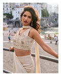 Ivory Jharokha Embroidered Co-Ord Set