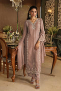 Dusty Mauve Embroidered Kurta Set