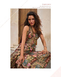Zaraah Heritage Patchwork Flared Set