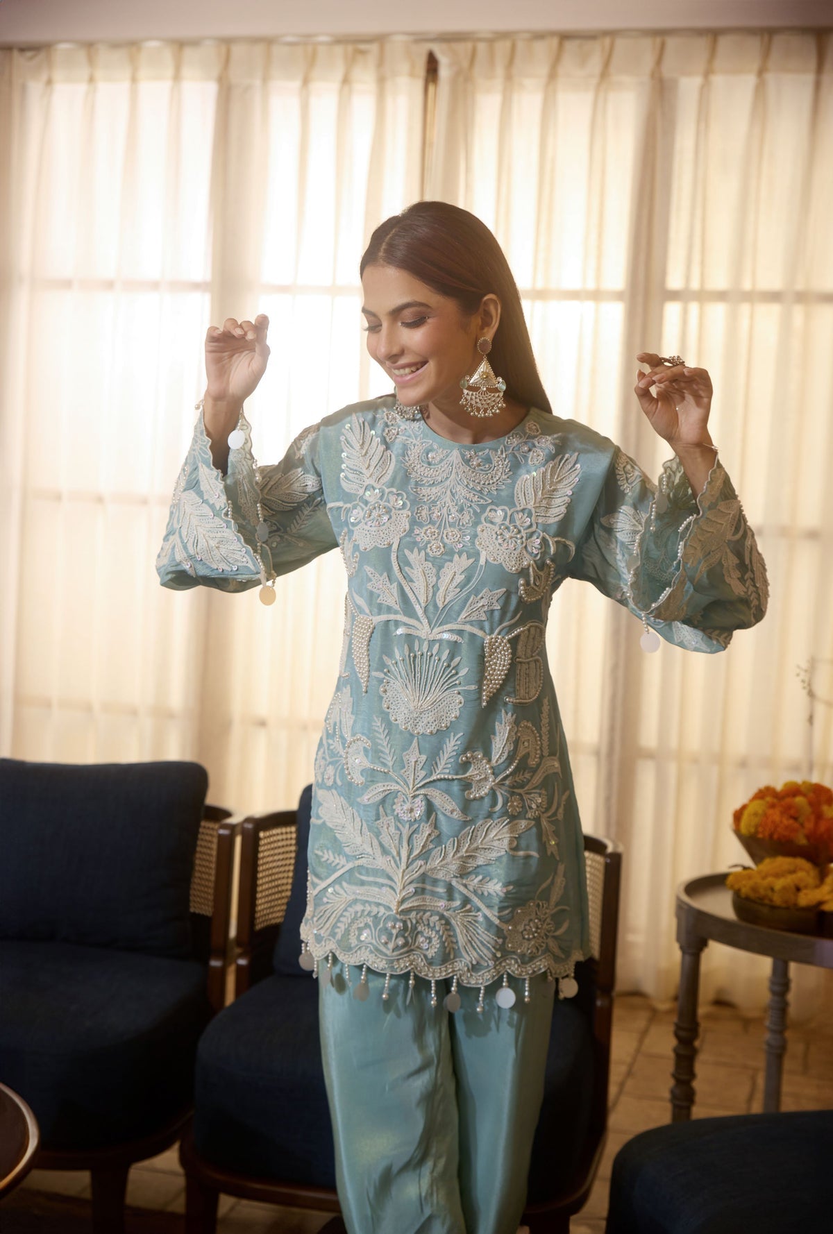 Aqua Bloom Tissue Set