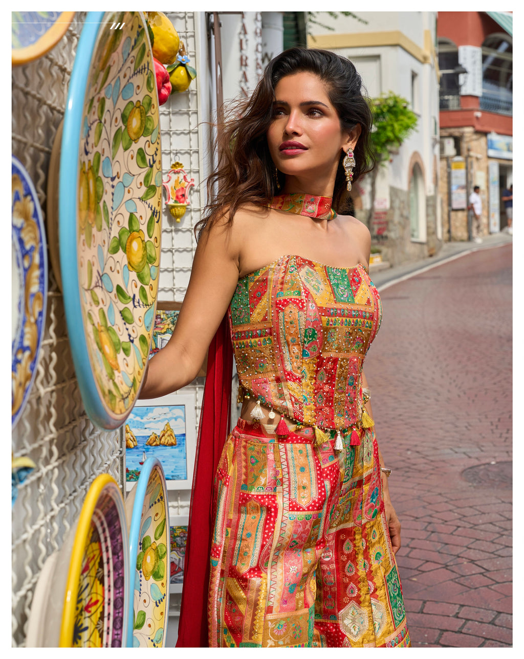 Rangrez Fiesta Patchwork Co-Ord Set