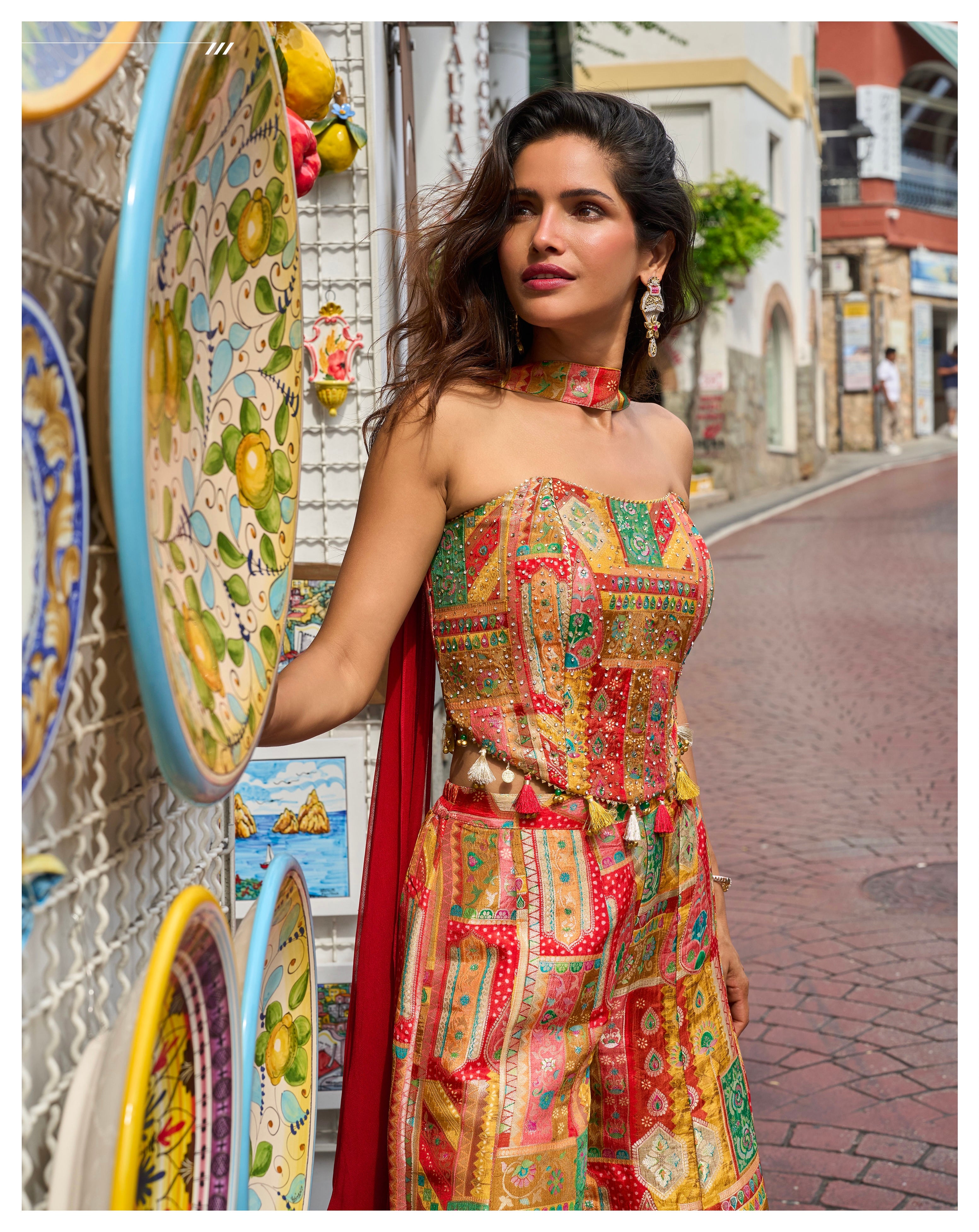 Rangrez Fiesta Patchwork Co-Ord Set